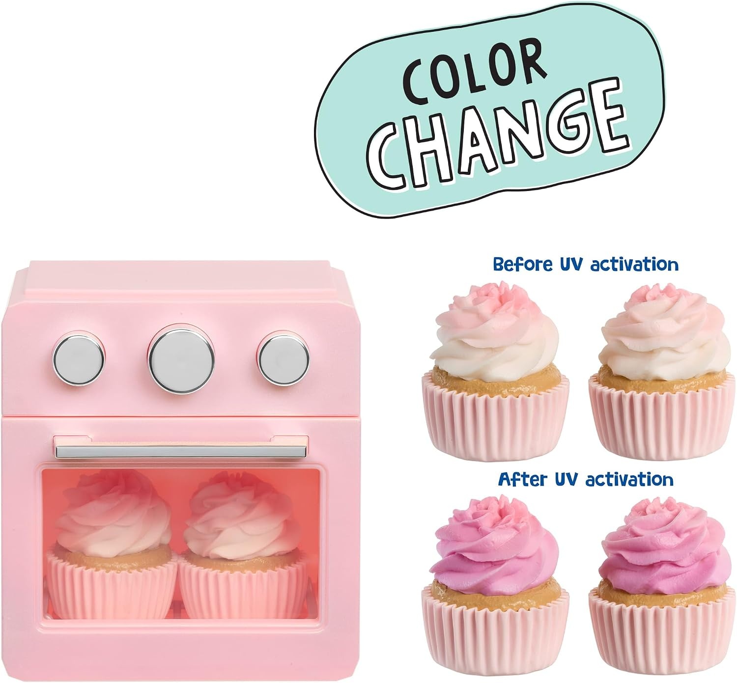 Little Tikes Sweet Spaces Mini Oven – Pink, Imaginative Play, Pretend Play Kitchen, Boys and Girls Ages 3+ Years