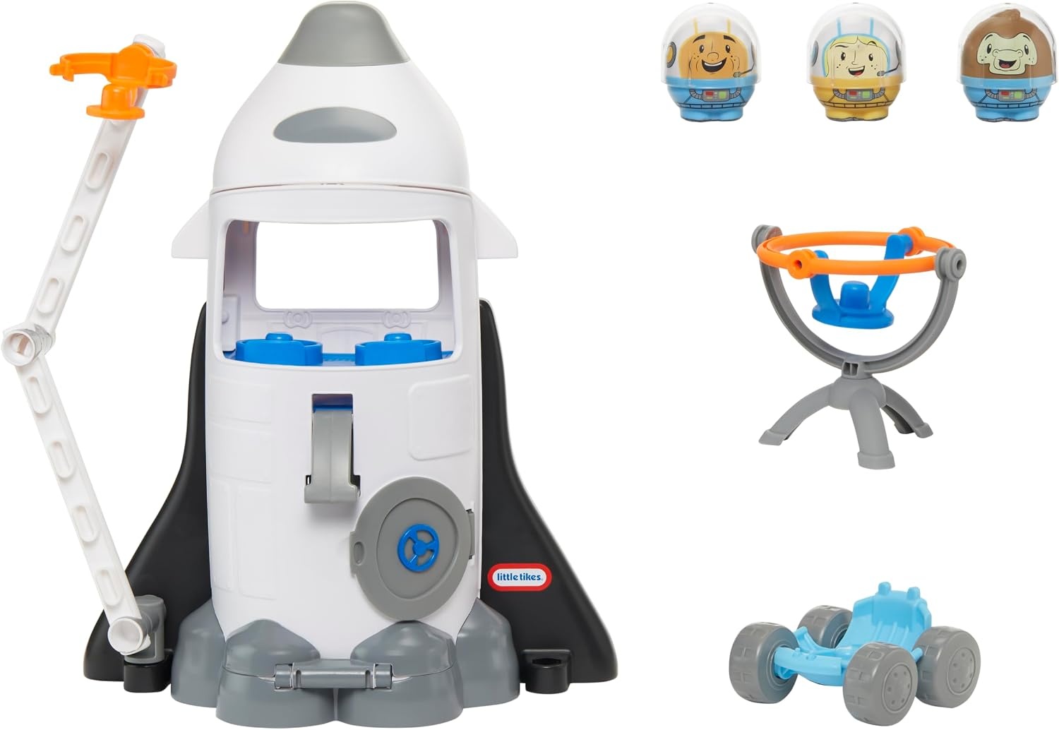 Little Tikes Toddle Tots Launch Time Rocket Multicolor Plastic Toddler Toy Building Block