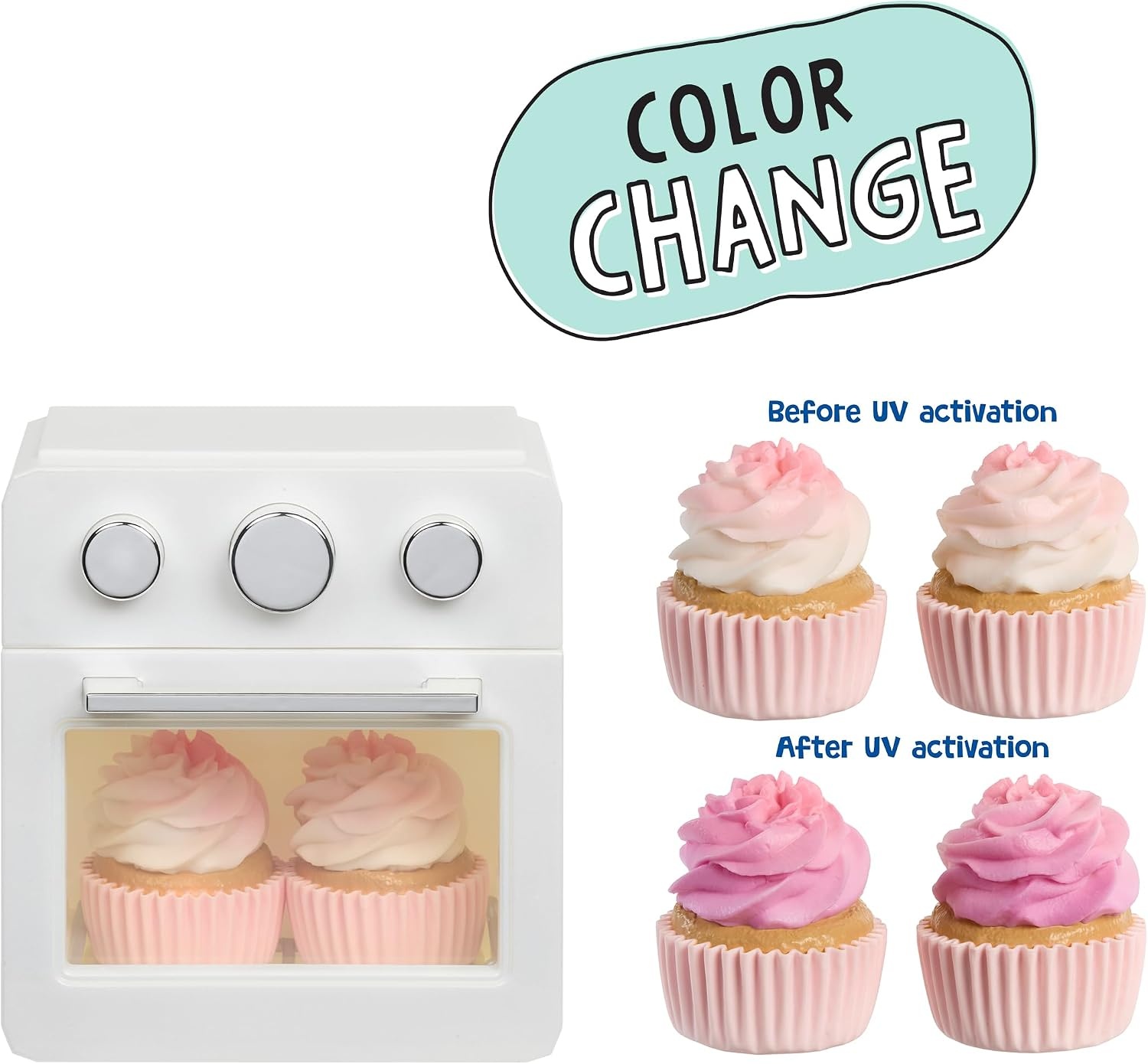 Little Tikes Sweet Spaces Mini Oven – White, Imaginative Play, Pretend Play Kitchen, Boys and Girls Ages 3+ Years