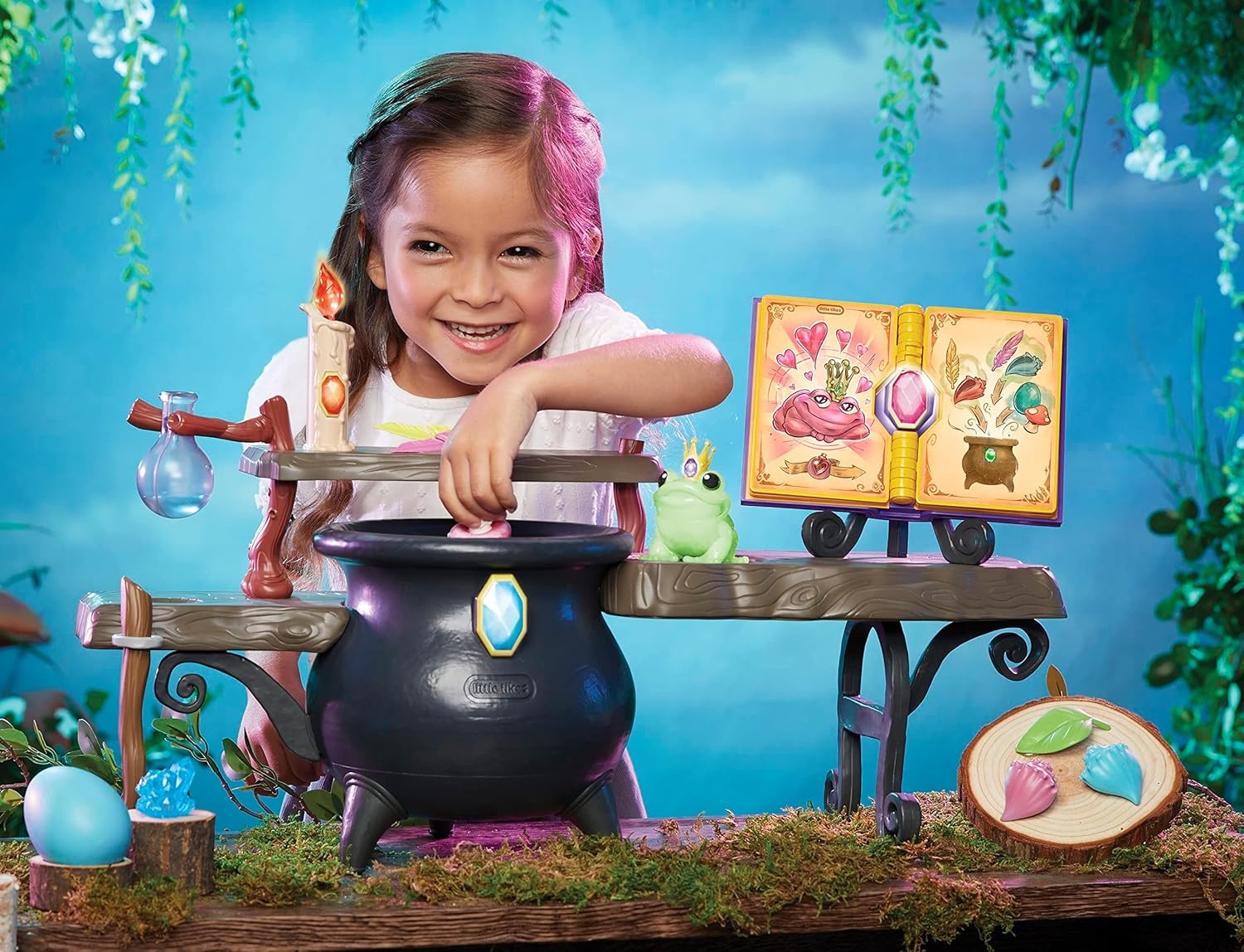 Little Tikes Magic Workshop Roleplay Tabletop Play Set for Kids, Boys, Girls, 3+