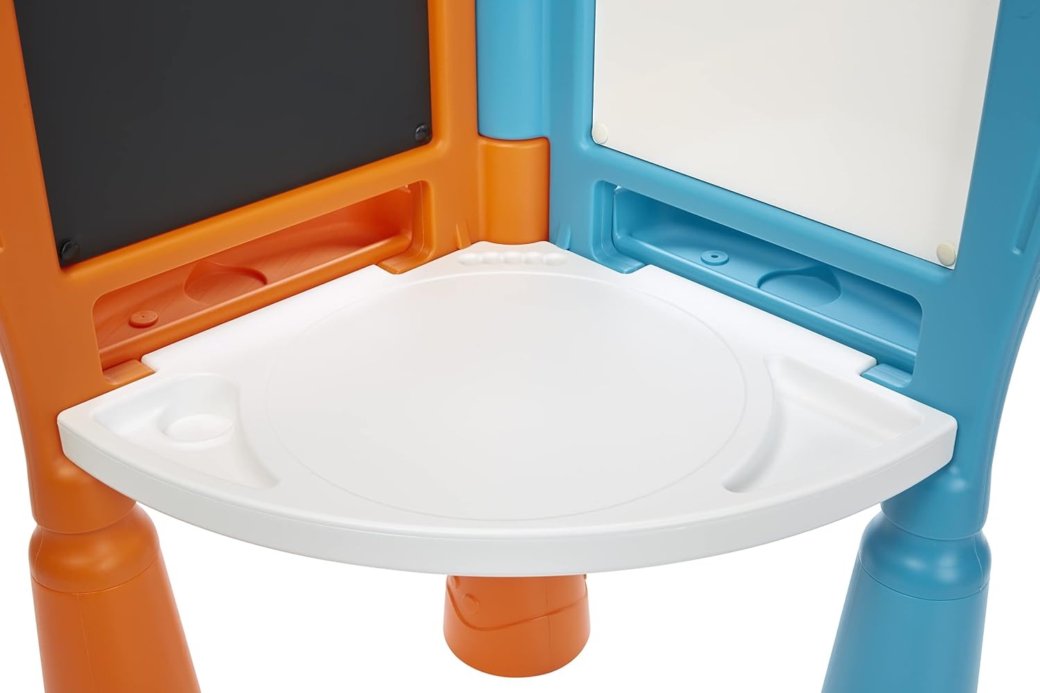 2-in-1 Drawing Table – Multi-Sided Desk with Easel, Chalkboard, & Dry-Erase Board for Arts, Crafts, and Homework