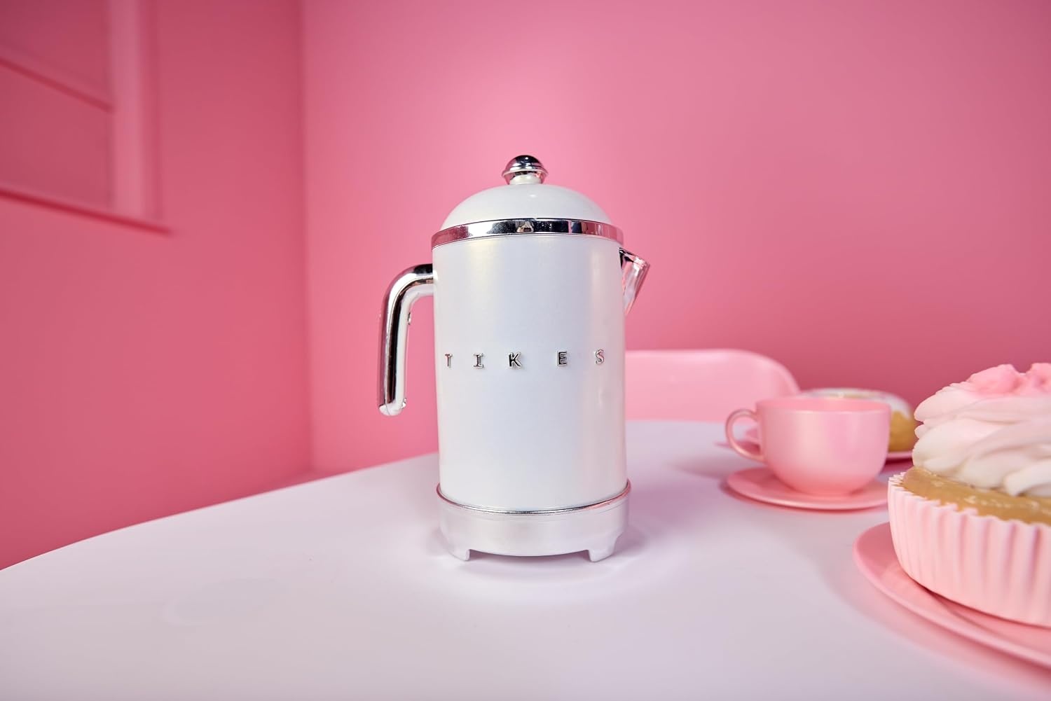 Little Tikes Sweet Spaces Tea Set, Pink, Play Kitchen Cookware, Boys and Girls Ages 3+ Years