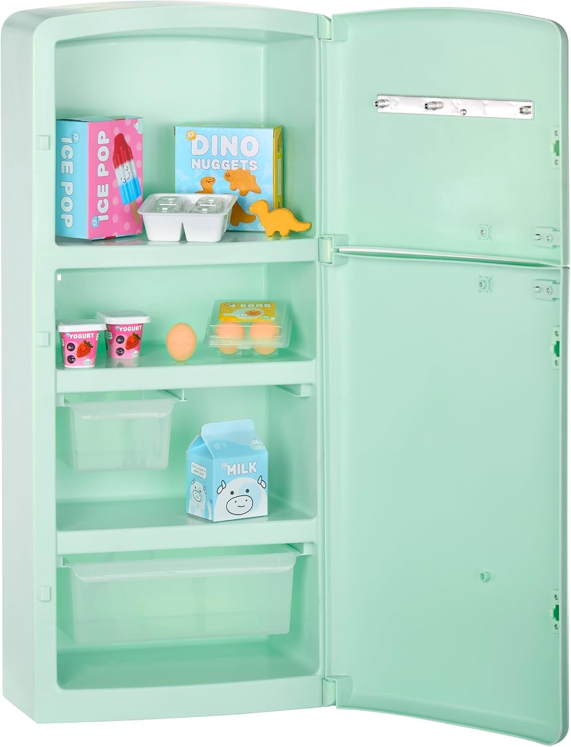 Little Tikes Sweet Spaces Modular Kitchen Refrigerator – Sea Foam, Imaginative Play, Pretend Play Kitchen, Boys and Girls Ages 3+ Years