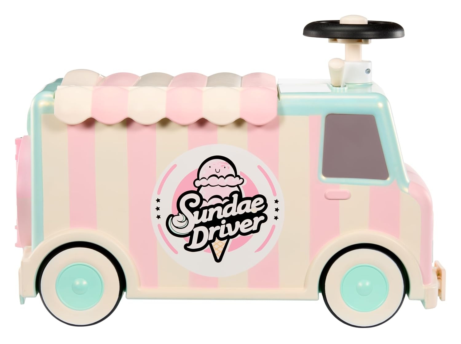 Little Tikes Sweet Spaces Ice Cream Scoot ‘n Serve, Ride-On, Indoor and Outdoor Play, Boys and Girls Ages 1-3 Years