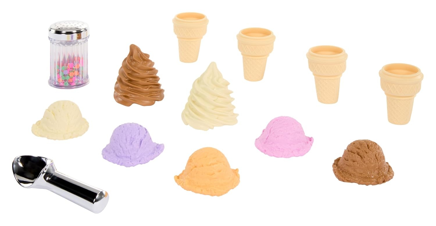 Little Tikes Sweet Spaces Ice Cream Scoot ‘n Serve, Ride-On, Indoor and Outdoor Play, Boys and Girls Ages 1-3 Years