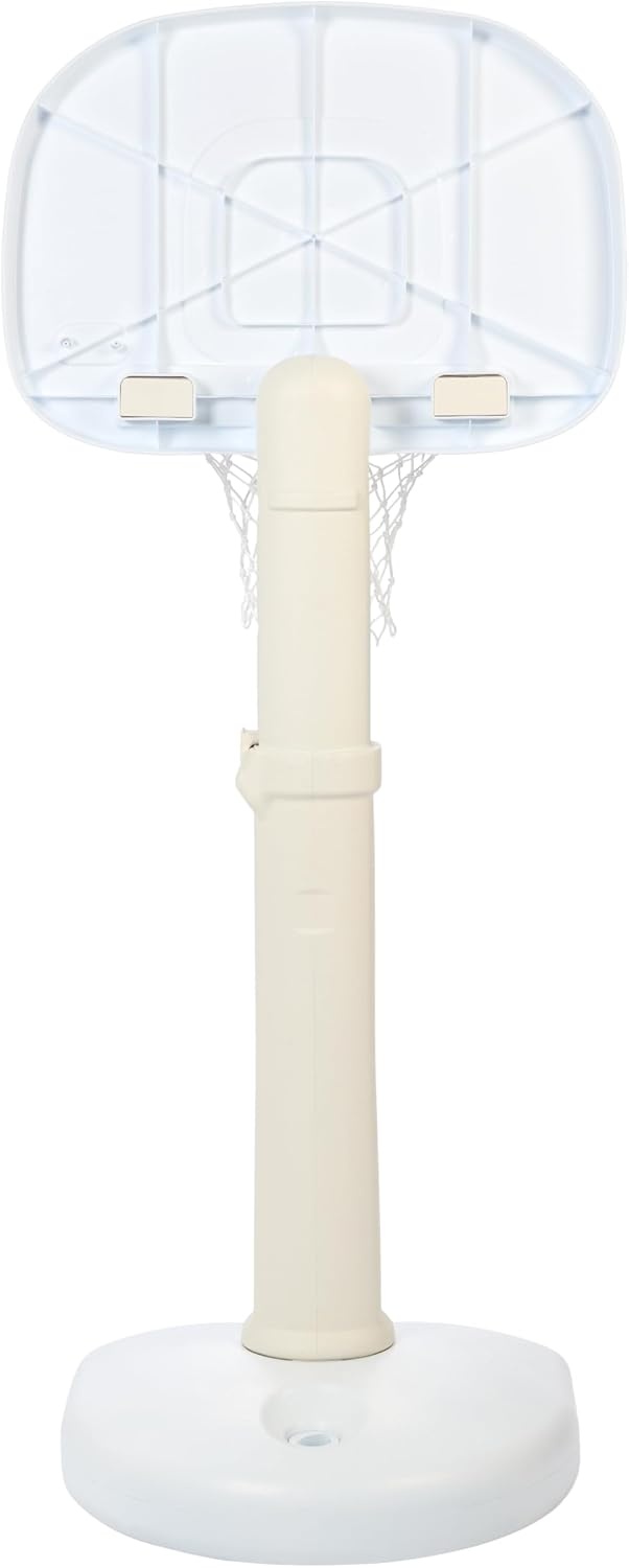 Little Tikes Cloud Collection – TotSports Easy Score Basketball Set w/ 3 Balls – White
