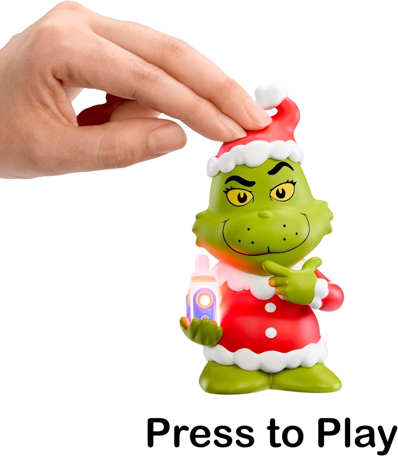 Little Tikes Grinch Story Dream Pals Interactive Story Telling 4 Figure with Bonus Story Cartridge, Talks, Lights Up, Key Chain, Ages 3+