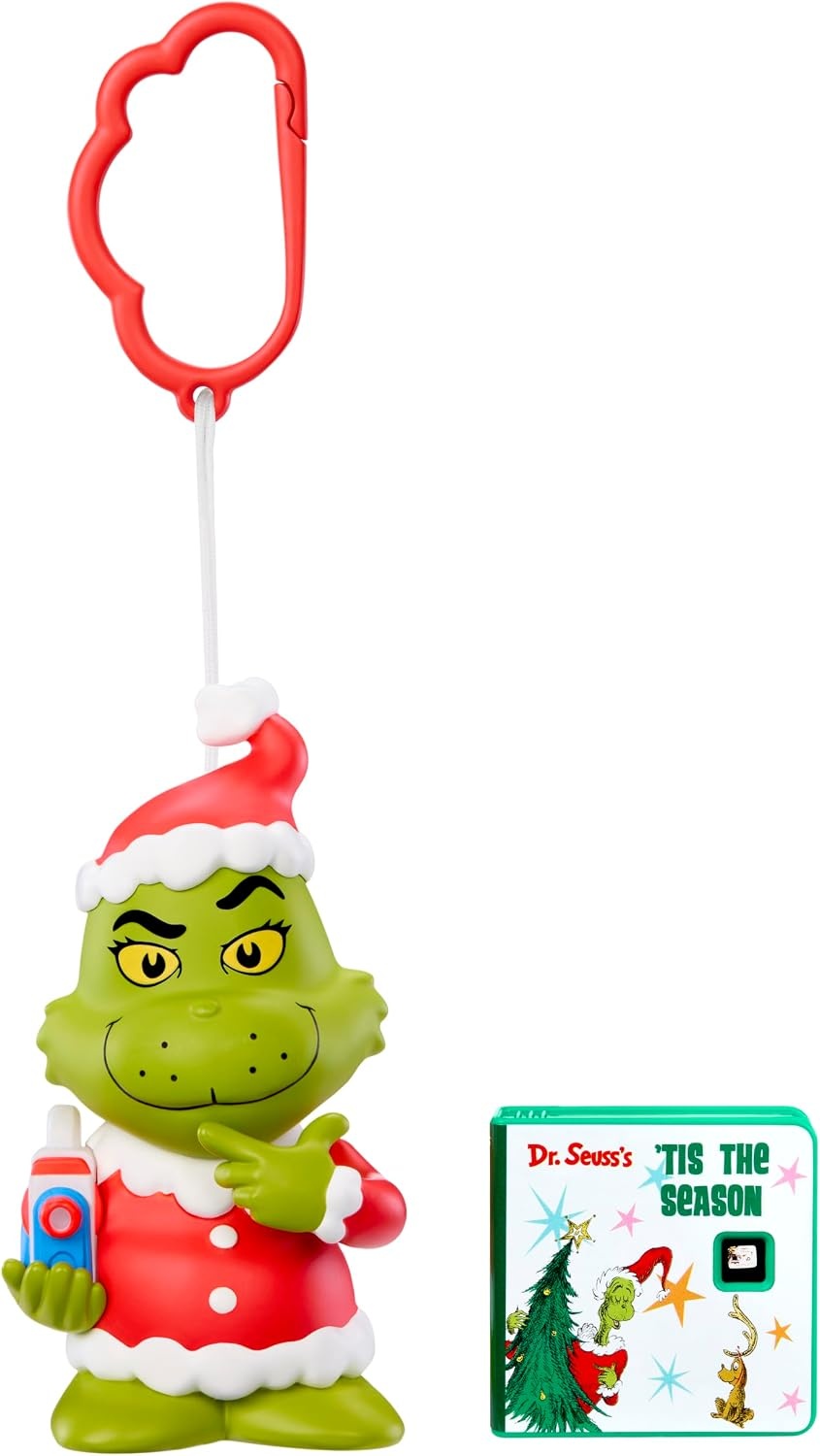 Little Tikes Grinch Story Dream Pals Interactive Story Telling 4 Figure with Bonus Story Cartridge, Talks, Lights Up, Key Chain, Ages 3+