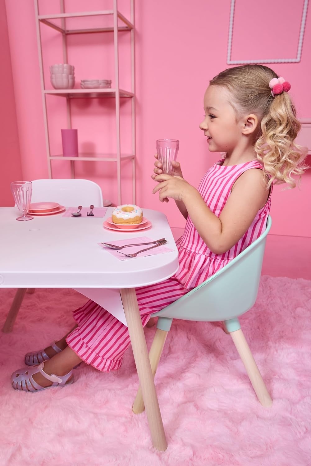 Little Tikes Sweet Spaces Snack & Play Kids Table, Playroom Furniture, Boys and Girls Ages 1-6 Years