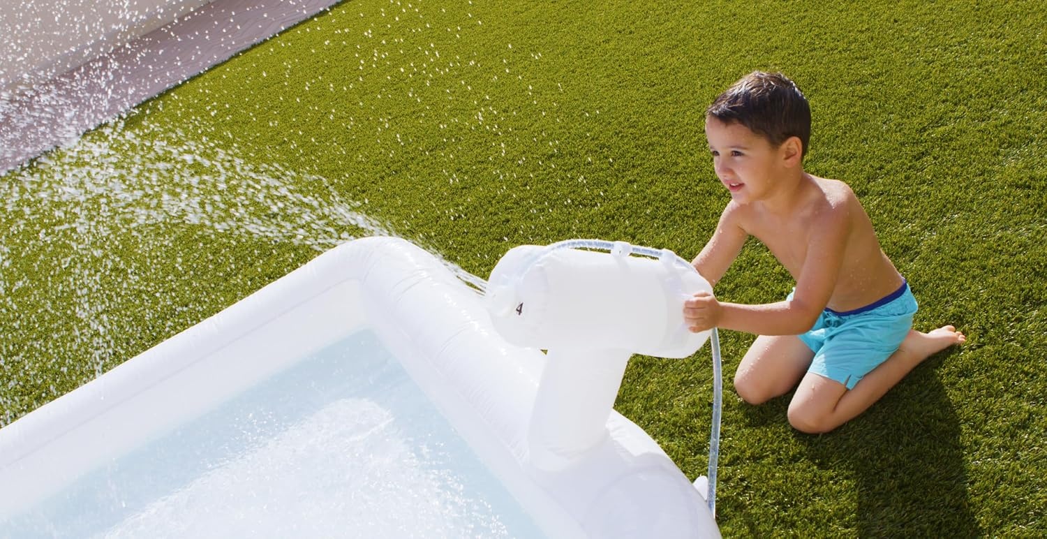 Little Tikes White River Rush Water Slide, Active Water Play, Outdoor Inflatable, Boys and Girls Ages 5-10 Years