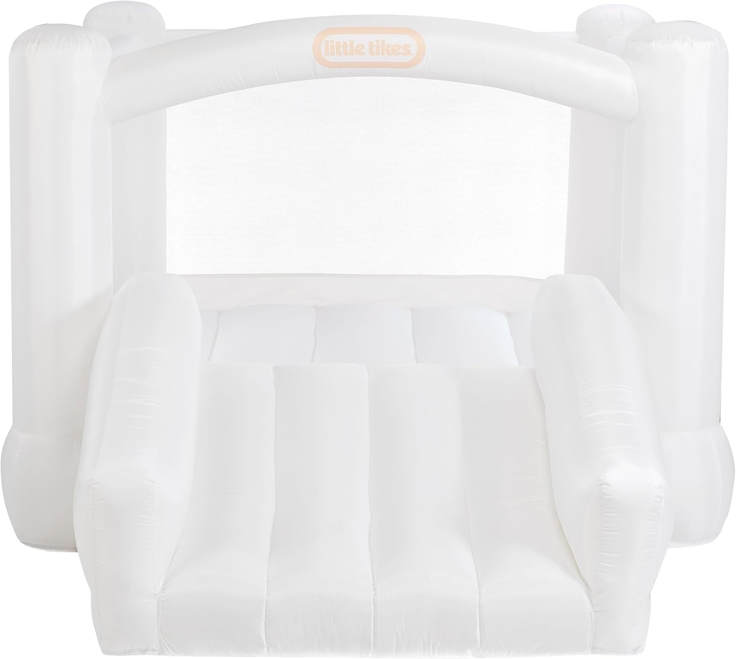 Little Tikes Jr. Jump ‘n Slide Bouncer — White, Active Play, Outdoor Bouncer, Boys and Girls Ages 2-8 Years