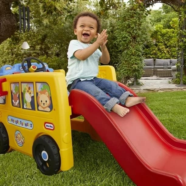 Little Tikes School Bus Climber, Boys and Girls, Kids Ages 18 Months to 4 Years