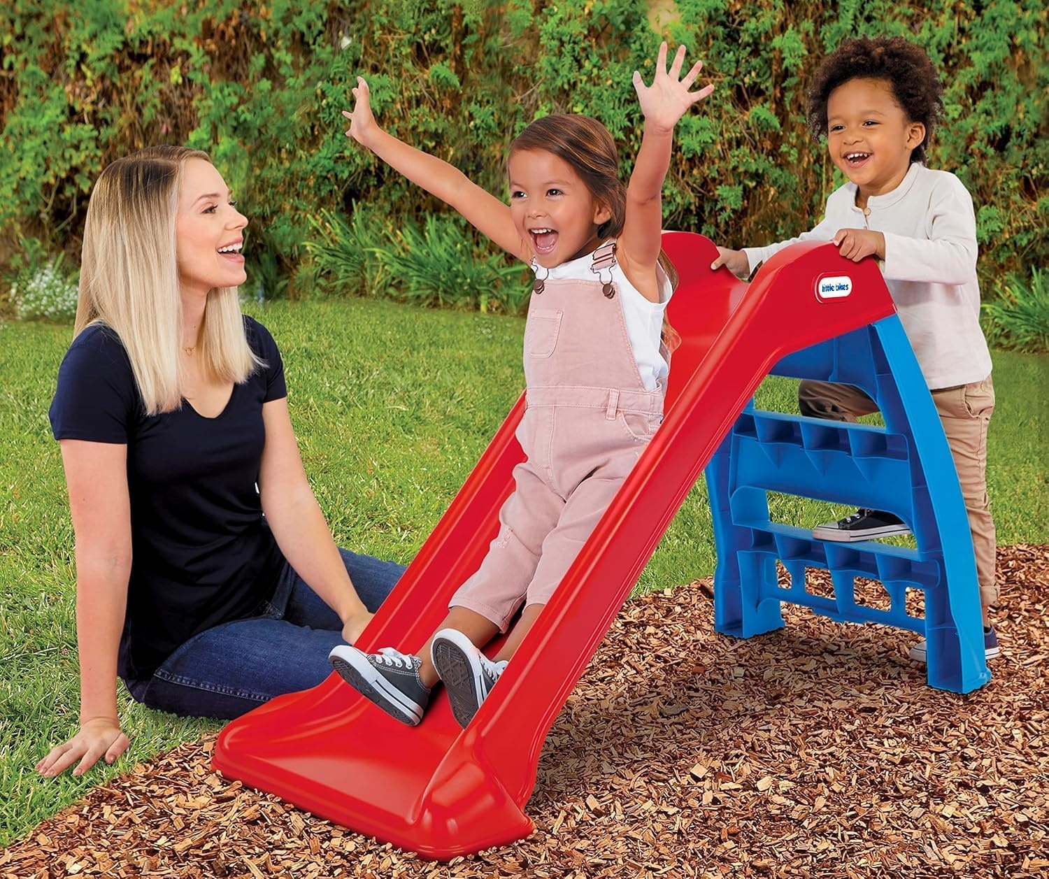 Little Tikes First Slide for Kids, Easy Set Up for Indoor Outdoor, Easy to Store, for Toddlers Ages 18 Months – 6 years