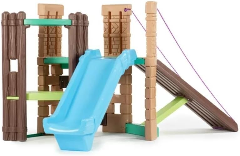 Little Tikes Hide and Seek Climber Red/Cream/Green, 1 – 4 years(Brown)
