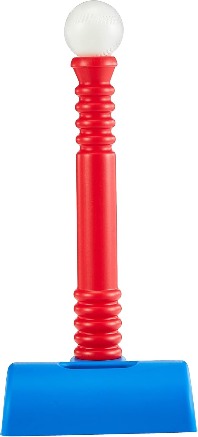 Little Tikes T-Ball Set, Red, 5 Balls, for Toddlers Ages 18+ Months – Amazon Exclusive(5 Balls)