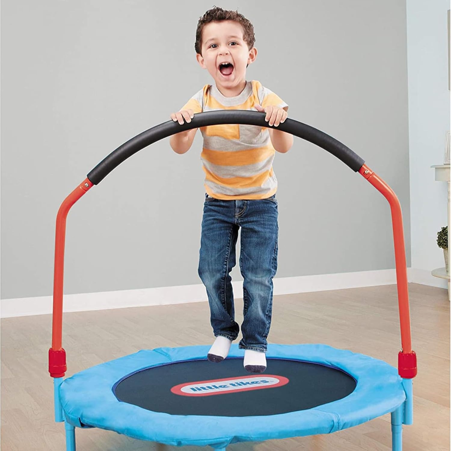 Little Tikes Easy Store 3′ Trampoline For unisex-children, 36.00 L x 36.00 W x 33.50 H Inches