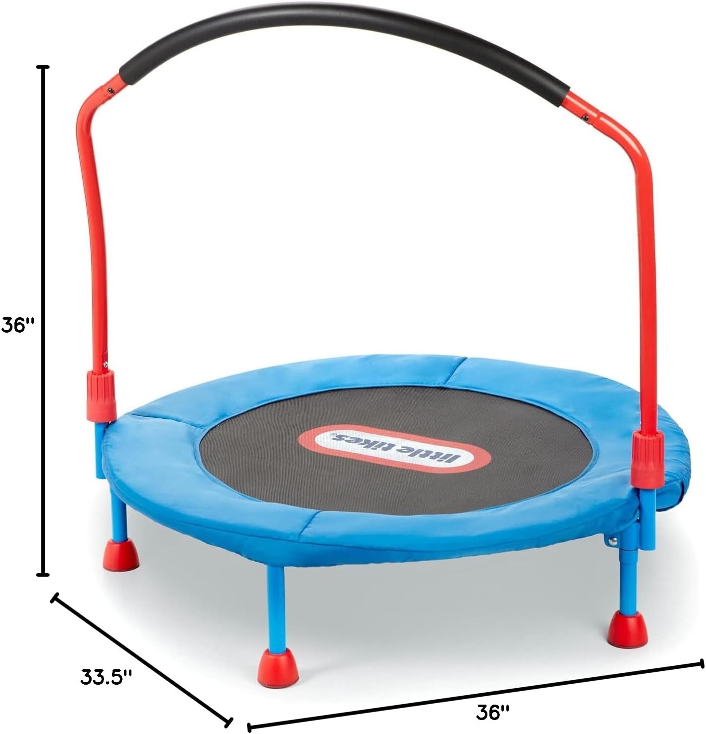 Little Tikes Easy Store 3′ Trampoline For unisex-children, 36.00 L x 36.00 W x 33.50 H Inches