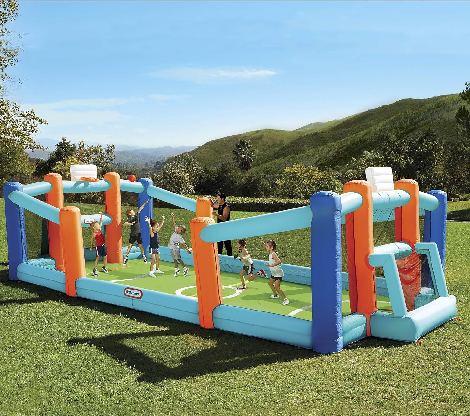 Little Tikes Shady Jump ‘n Slide – (Amazon Exclusive)(Multicolor)