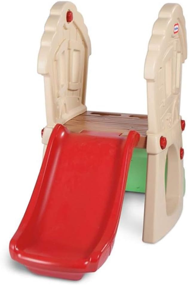 Little Tikes Hide & Seek Climber and Swing, Indoor Outdoor with Slide – Easy Set Up – Toddler Playset, 53.50L x 52.00W x 41.00H