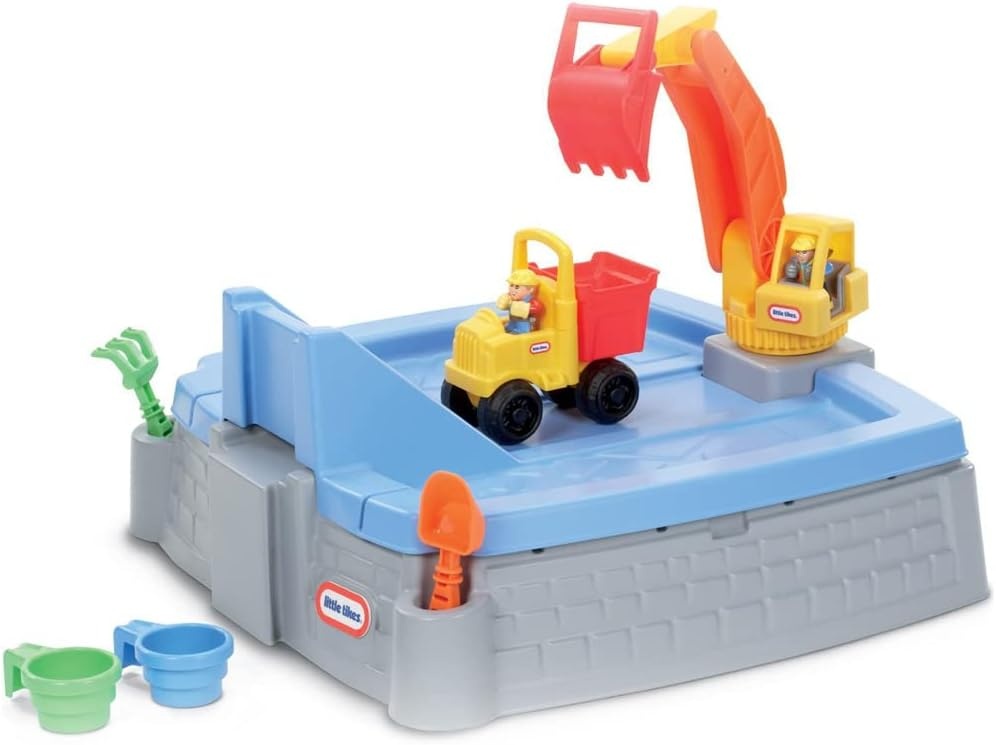 Little Tikes Big Digger Sandbox, White