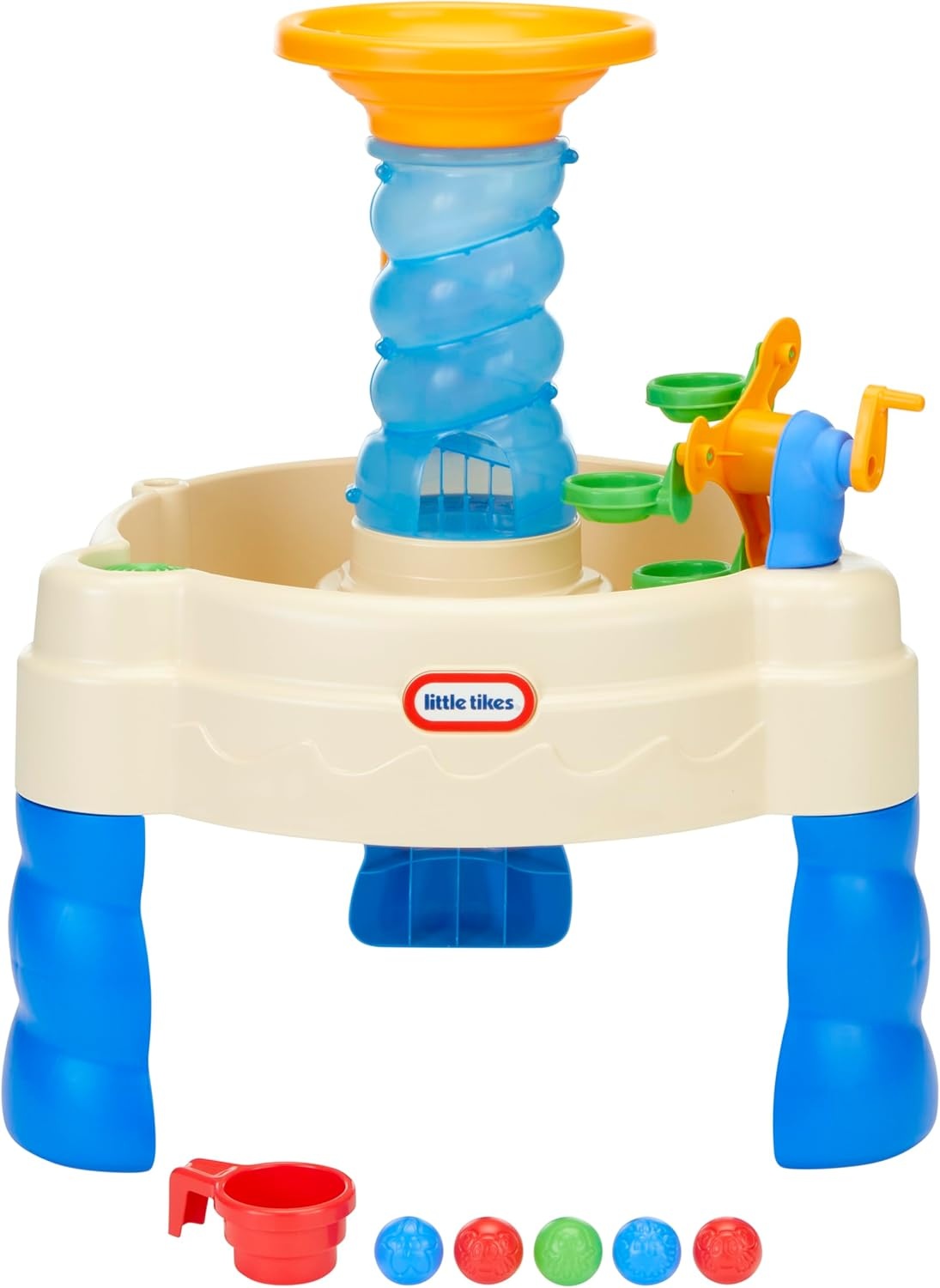 Little Tikes Spiralin’ Seas Waterpark Play Table, Multicolor