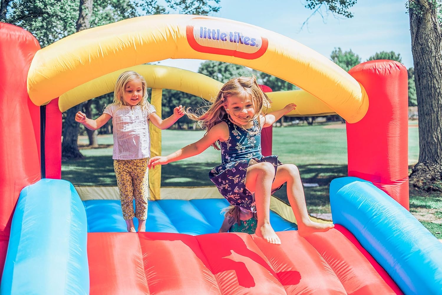 Little Tikes Shady Jump ‘n Slide – (Amazon Exclusive)(Multi)