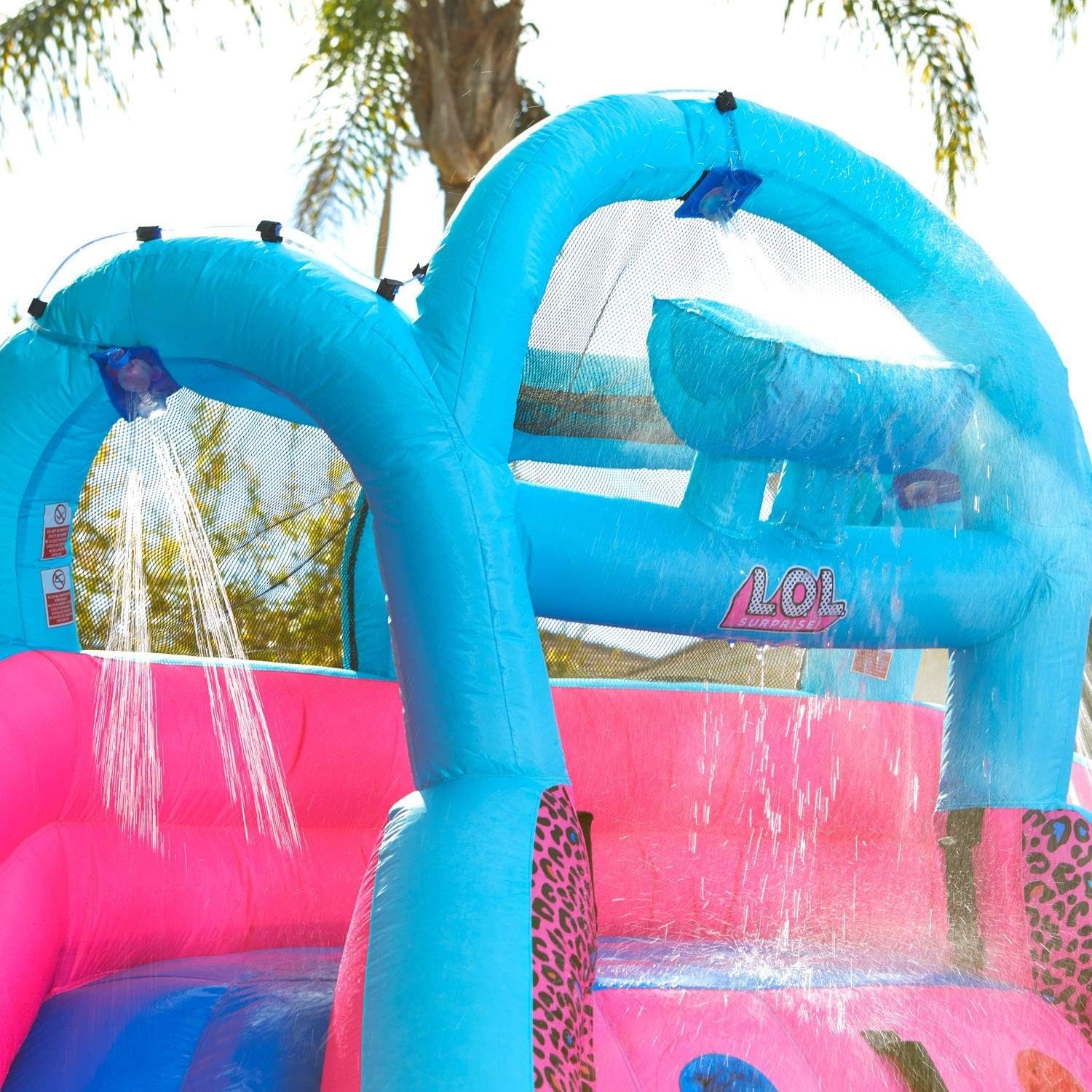 Little Tikes Rocky Mountain River Race Inflatable Slide Bouncer, 161″ L x 169″ W x 103″ H/Weight: 50.00 lbs., Multicolor(Multicolored)