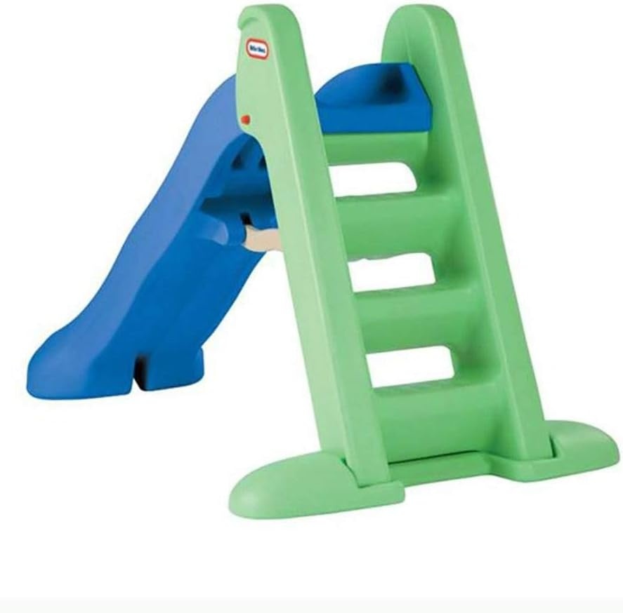 Little Tikes Easy Store Large Slide , Blue/Green(Blue/Green)