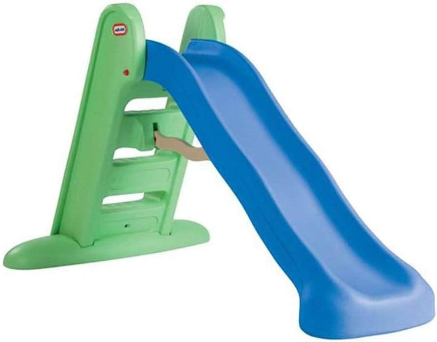 Little Tikes Easy Store Large Slide , Blue/Green(Blue/Green)