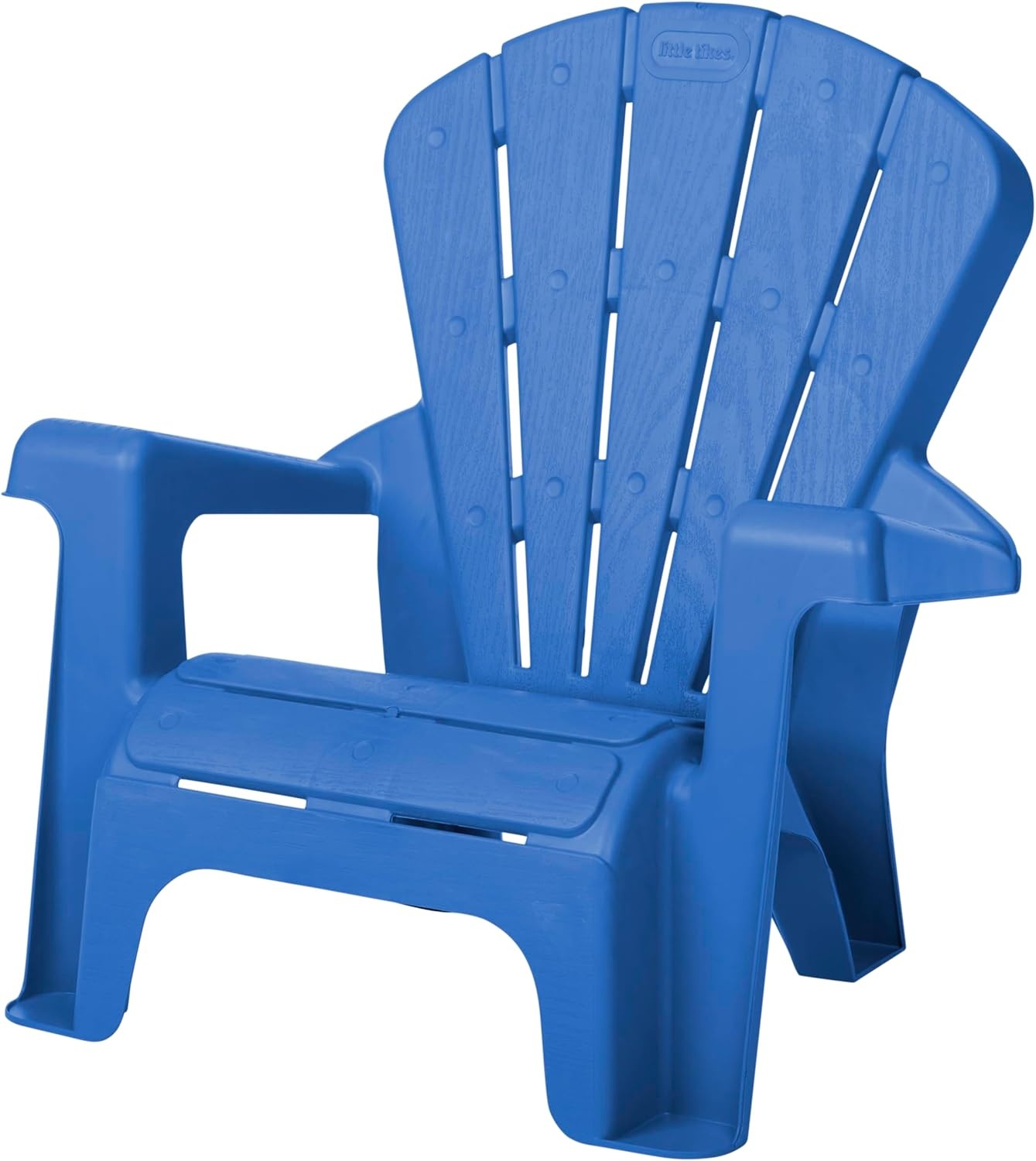 Little Tikes Kids Garden Chair 2 Pack in Blue, Outdoor Toddler Activity Adirondack Chairs for Picnic, Garden, Patio, Backyard & Beach, Outdoor Chair Set(2 Pack)