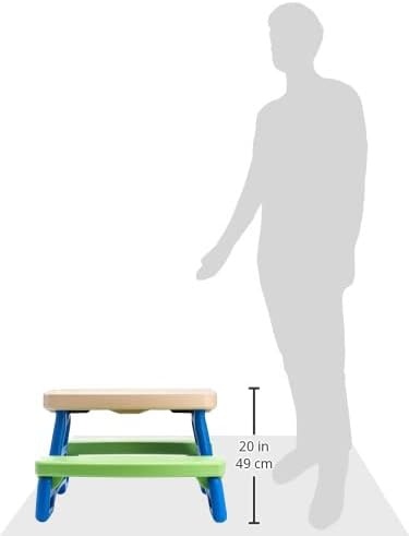 Little Tikes Easy Store Jr. Play Table (Amazon Exclusive), Ages 18 Months to 5 Years(Play Table)