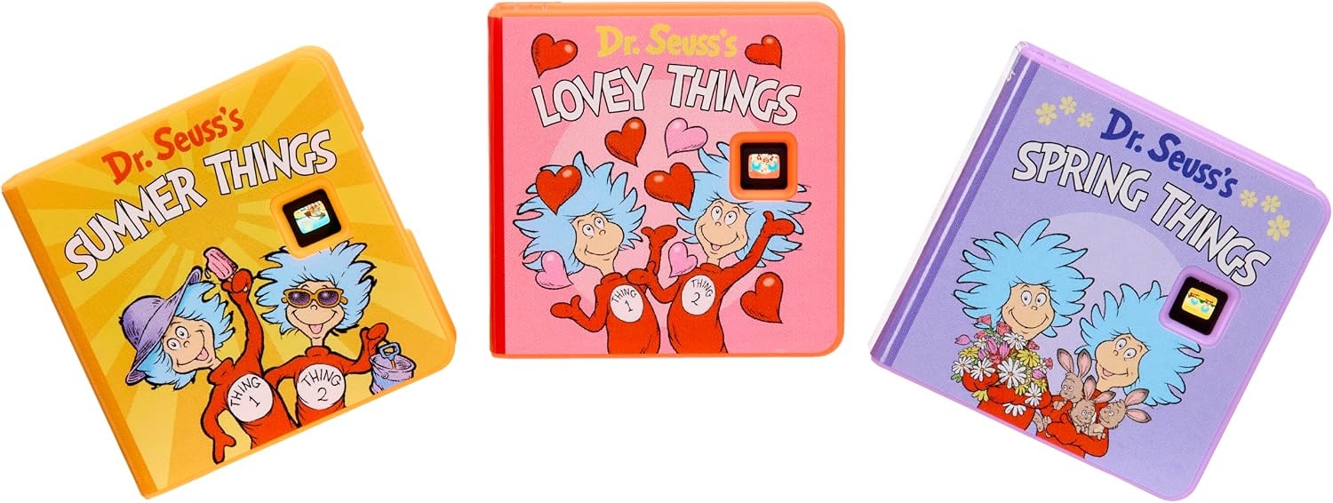 Little Tikes Dr. Seuss Thing 2 Collection, Storytime, Books, Audio Character, Toy Gift, Toddlers, Girls Boys Ages 3+ Years