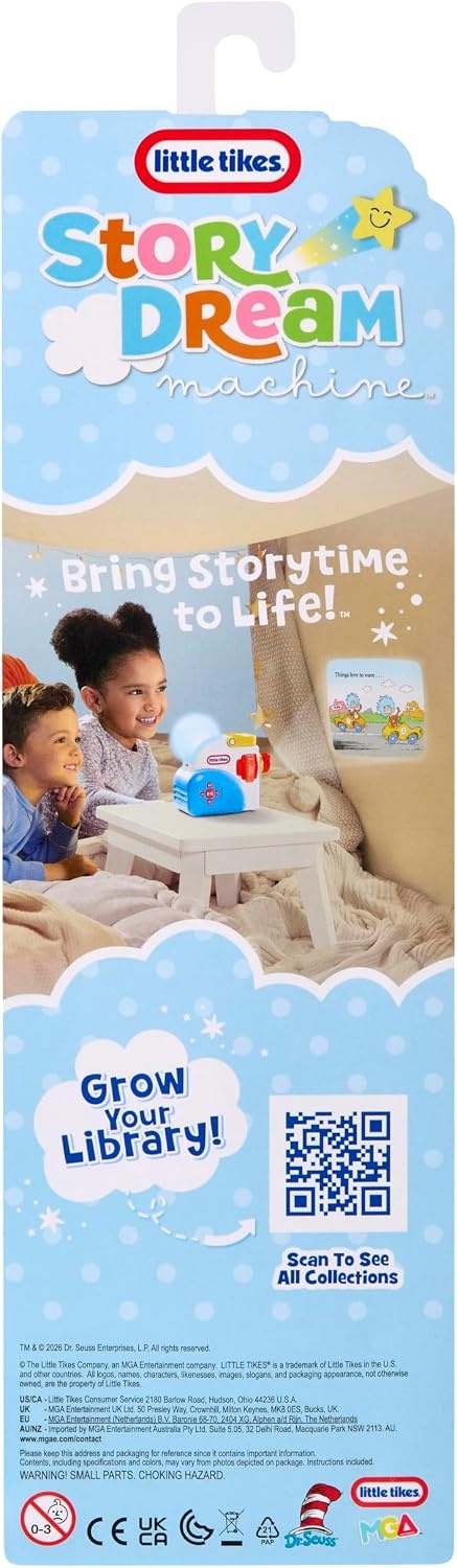 Little Tikes Dr. Seuss Thing 2 Collection, Storytime, Books, Audio Character, Toy Gift, Toddlers, Girls Boys Ages 3+ Years