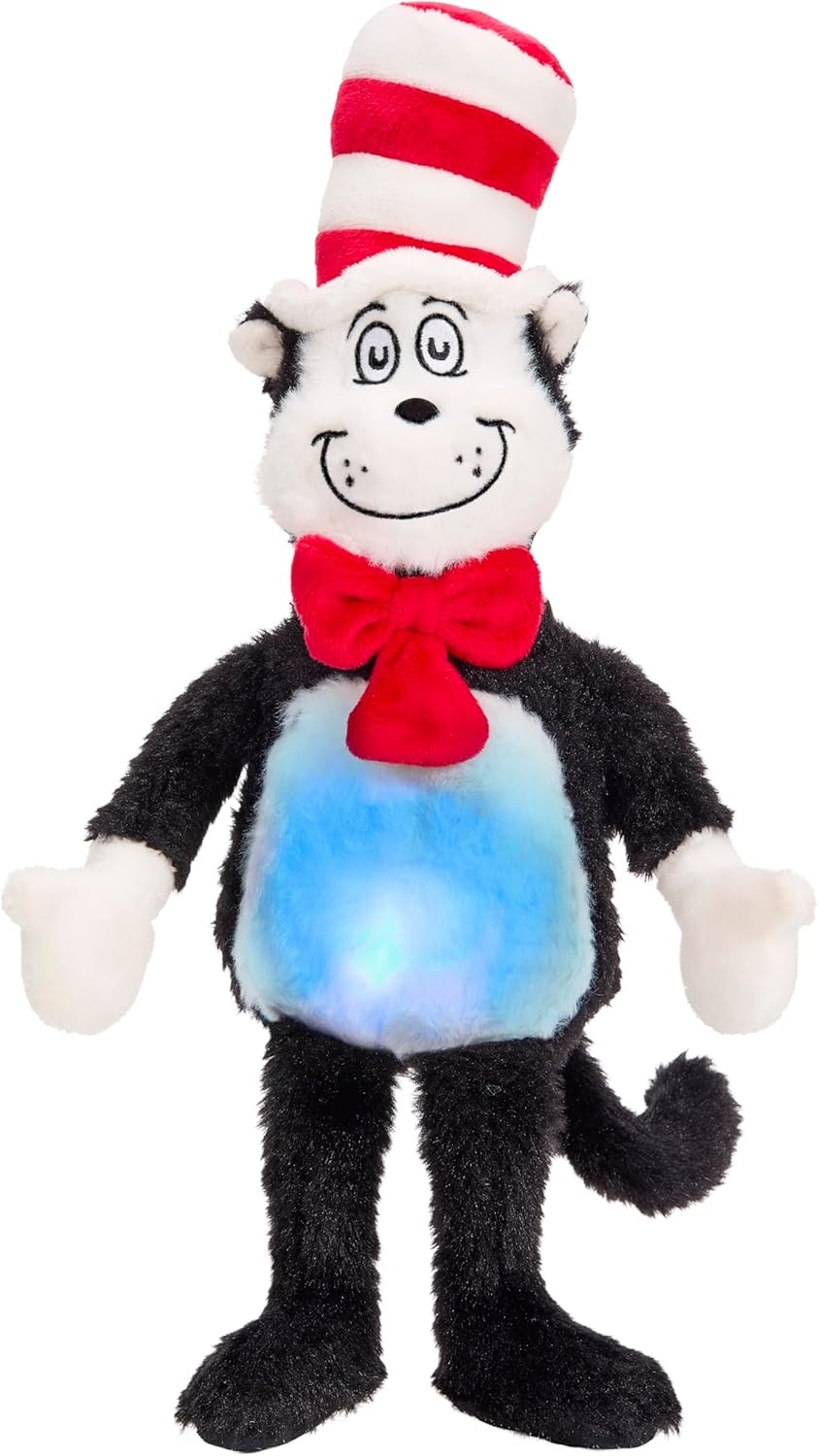 Little Tikes Story Dreamers Cat in the Hat Plush, Storytime, Books, Audio Play Character, Gift and Toy for Toddlers and Kids Girls Boys Ages 2-5 Years