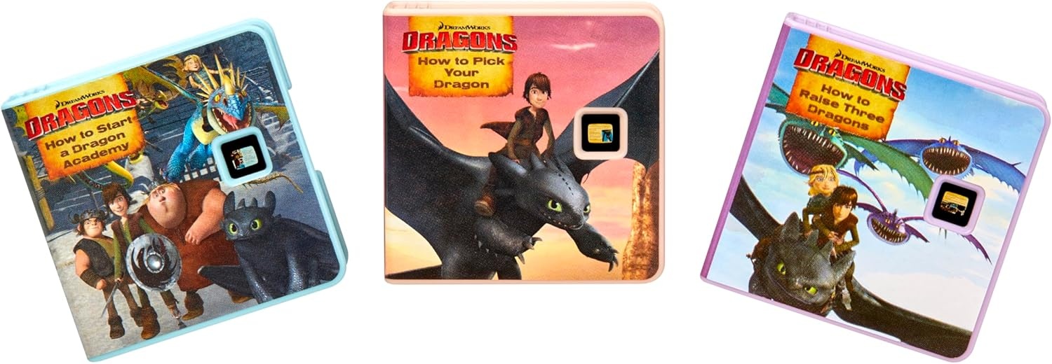 Little Tikes Story Dream Machine DreamWorks How to Train Your Dragon Toothless Collection, Storytime, Learning Books, Audio Play, Toy Gift, Toddlers, Kids Girls Boys Ages 3+