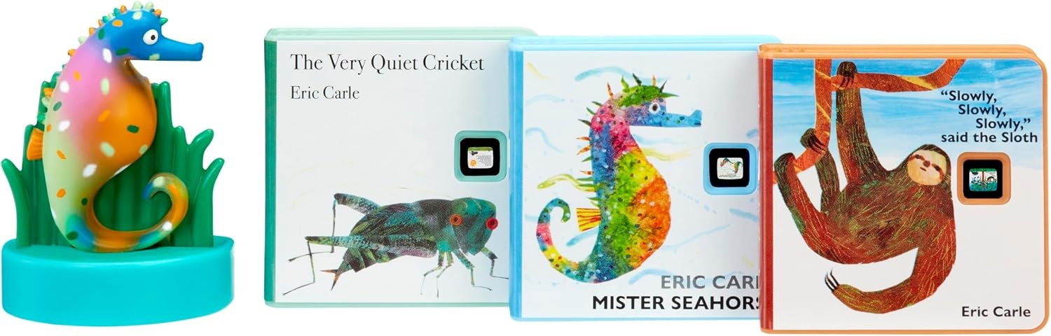 Little Tikes Story Dream Machine World of Eric Carle 2-Pack, Storytime Book Set, Audio Learning, Toy Gift Toddlers & Kids Ages 3+