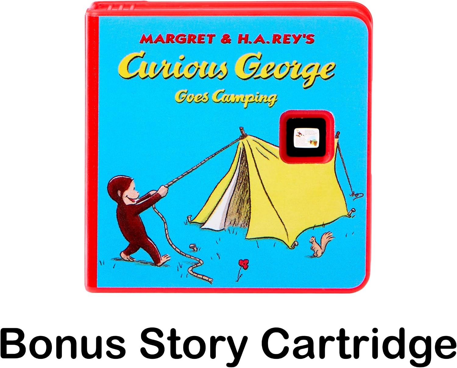 Little Tikes Story Dream Pals Curious George, Interactive Story Telling 4 Figure with Bonus Cartridge, Talks, Lights Up, Key Chain, Ages 3+