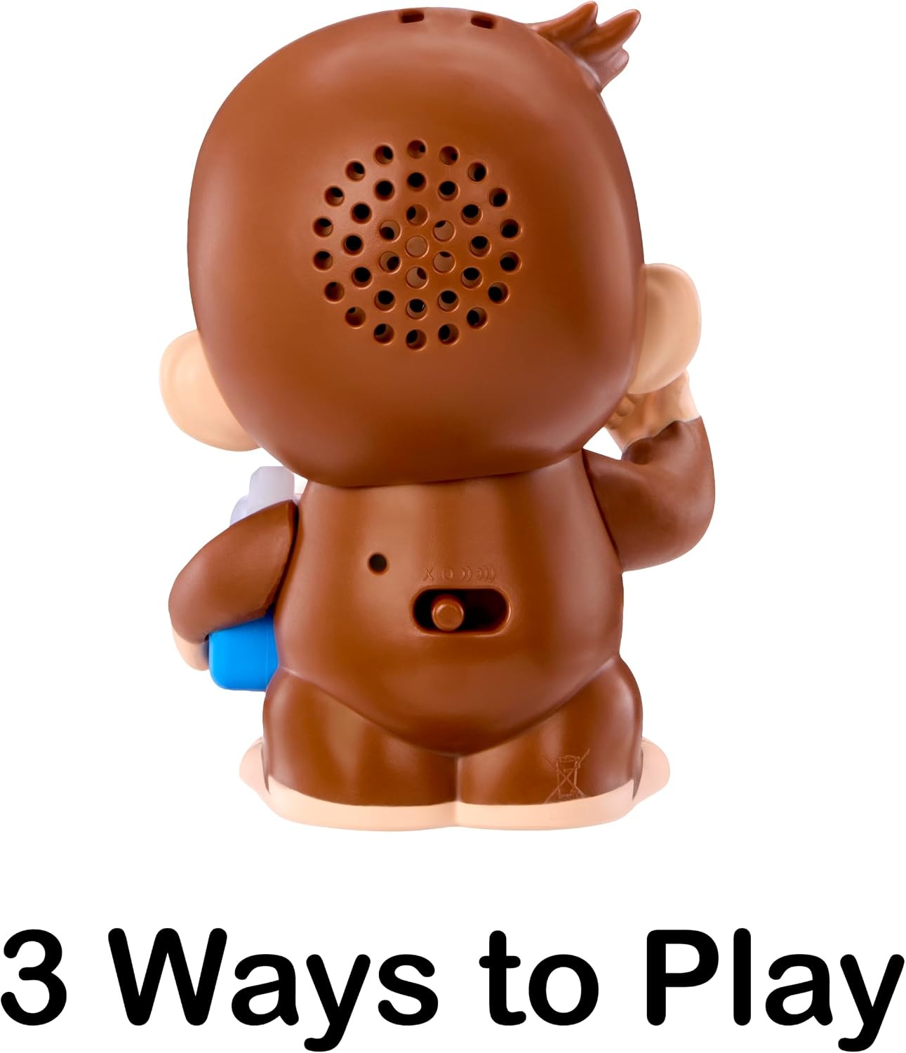 Little Tikes Story Dream Pals Curious George, Interactive Story Telling 4 Figure with Bonus Cartridge, Talks, Lights Up, Key Chain, Ages 3+
