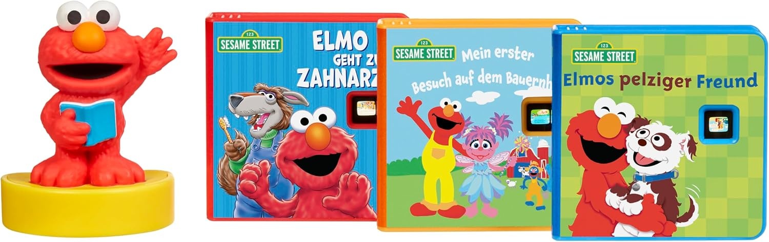 Little Tikes Paw Patrol Exploration Collection – Fairy Tale Hour Books, Audio Figure, for Toddlers and Children, Suitable for Girls and Boys from 3 Years(Elmo & Friends)