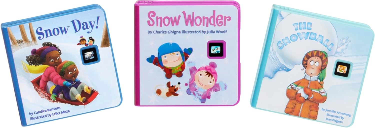 Little Tikes Snowy Day Collection, Storytime, Books, Audio Play Character, Gift and Toy for Toddlers and Kids Girls Boys Ages 3+ Years