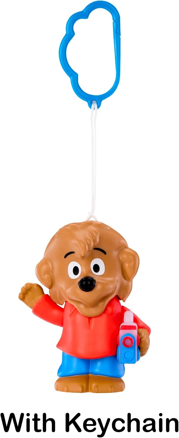 Little Tikes Story Dream Pals Berenstain Bears Brother Bear, Interactive Story Telling 4 Figure with Bonus Story Cartridge, Talks, Lights Up, Key Chain, Ages 3+