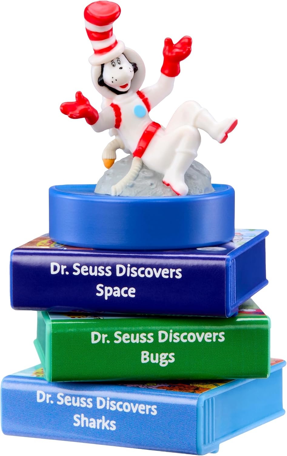 Little Tikes Story Dream Machine Dr. Seuss Cat in the Hat Collection, 3 Stories, Bonus Character, Projects Storytime for Kids, Audio Play, Fun Toy, Ages 3+ Years
