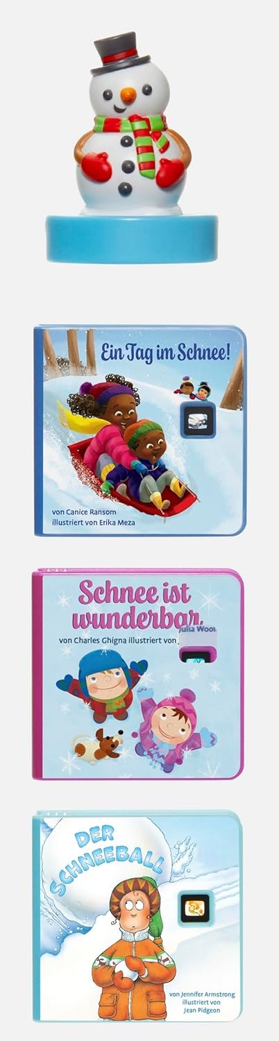 Little tikes Story Dream Machine Story Collection – Snowy Day Collection – 3 Storytime Books and 1 Audio Play Figure – for Toddlers and Children, Toy for Girls and Boys from 3 Years