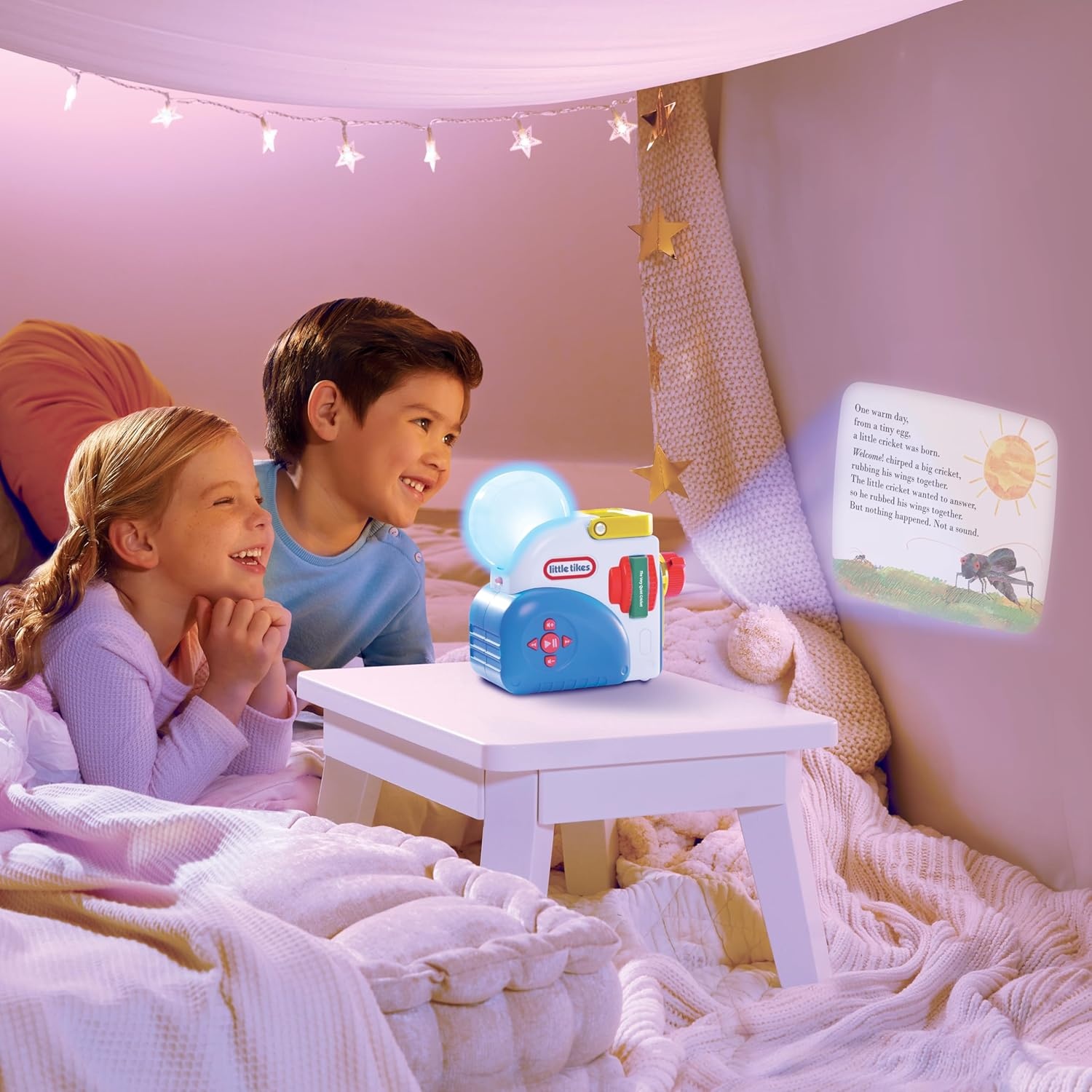 Little Tikes Story Dream Machine World of Eric Carle Swim, Climb, Crawl Collection, Storytime, Books, Audio Play Character, Gift and Toy for Toddlers and Kids Girls Boys Ages 3+ Years