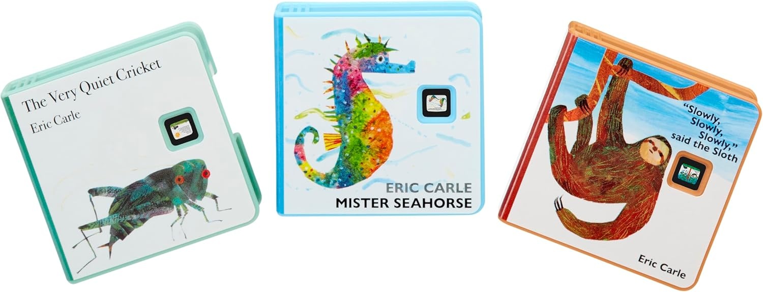 Little Tikes Story Dream Machine World of Eric Carle Swim, Climb, Crawl Collection, Storytime, Books, Audio Play Character, Gift and Toy for Toddlers and Kids Girls Boys Ages 3+ Years