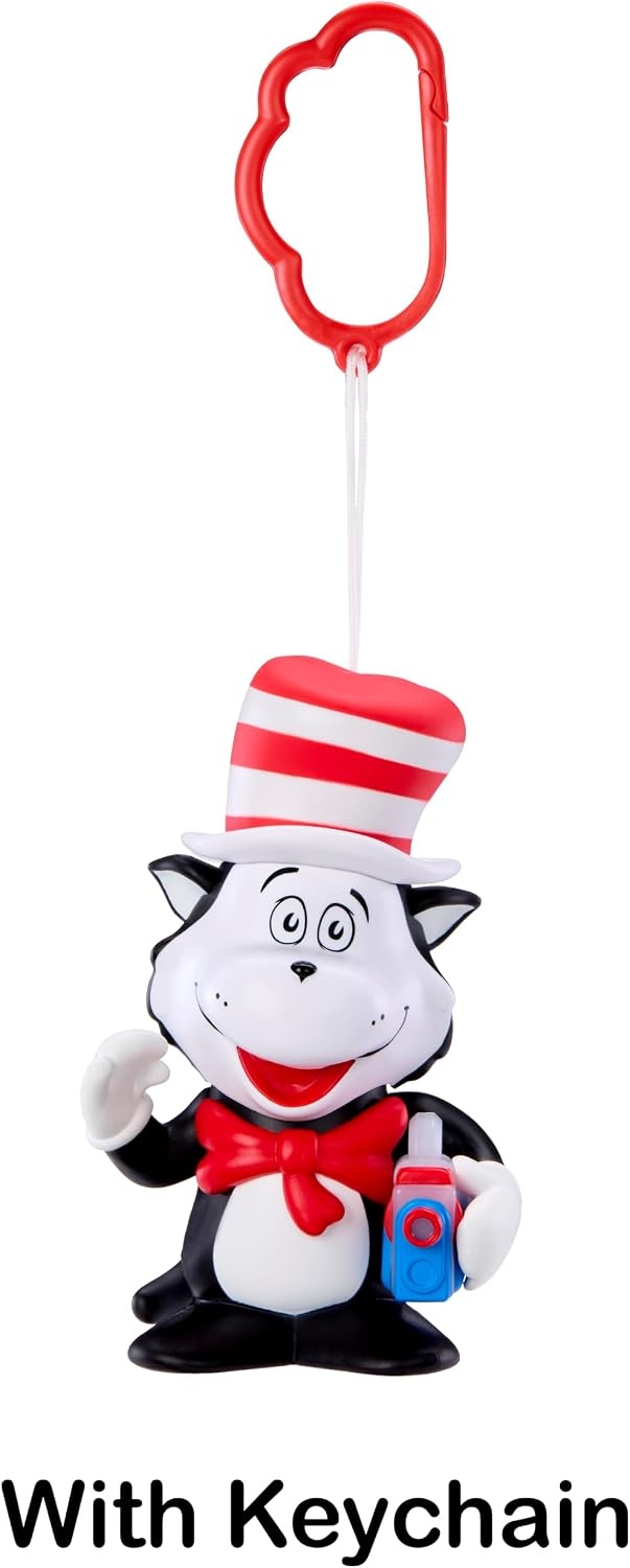 Little Tikes Story Dream Pals Dr. Seuss Cat in the Hat, Interactive Story Telling 4 Figure with Bonus Story Cartridge, Talks, Lights Up, Key Chain, Ages 3+