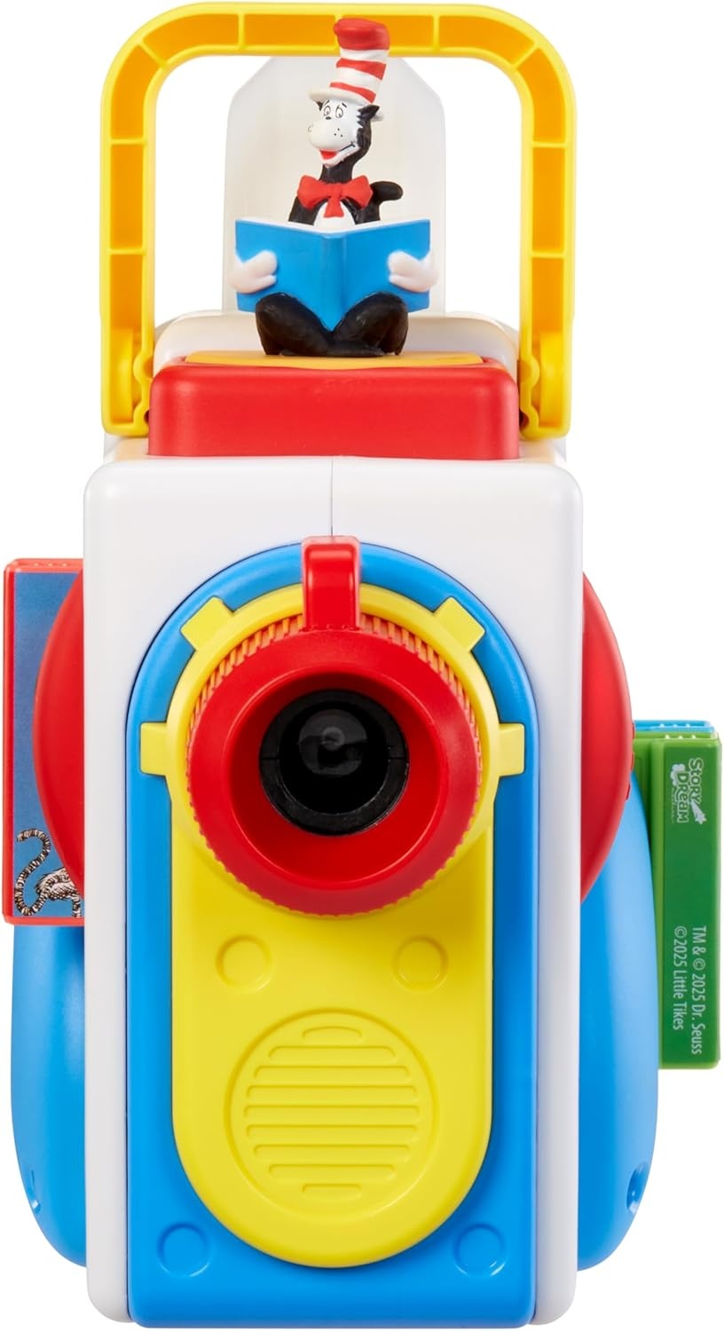 Little Tikes Story Dream Machine Dr. Seuss Starter Pack, Storytime, Books, Audio Play Character, Gift and Toy for Toddlers and Kids Girls Boys Ages 3+ Years