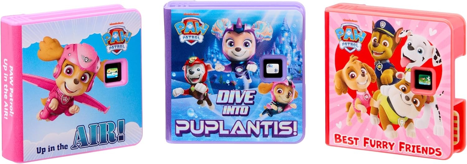 Little Tikes Story Dream Machine PAW Patrol Skye Collection, 3 Stories, Bonus Character, Projects Storytime for Kids, Audio Play, Fun Toy, Ages 3+ Years