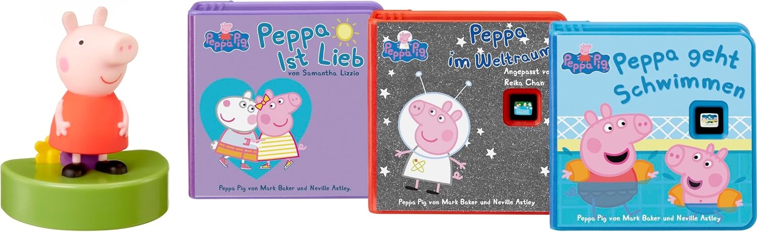 Little Tikes Paw Patrol Exploration Collection – Fairy Tale Hour Books, Audio Figure, for Toddlers and Children, Suitable for Girls and Boys from 3 Years(Peppa Pig Friendship)