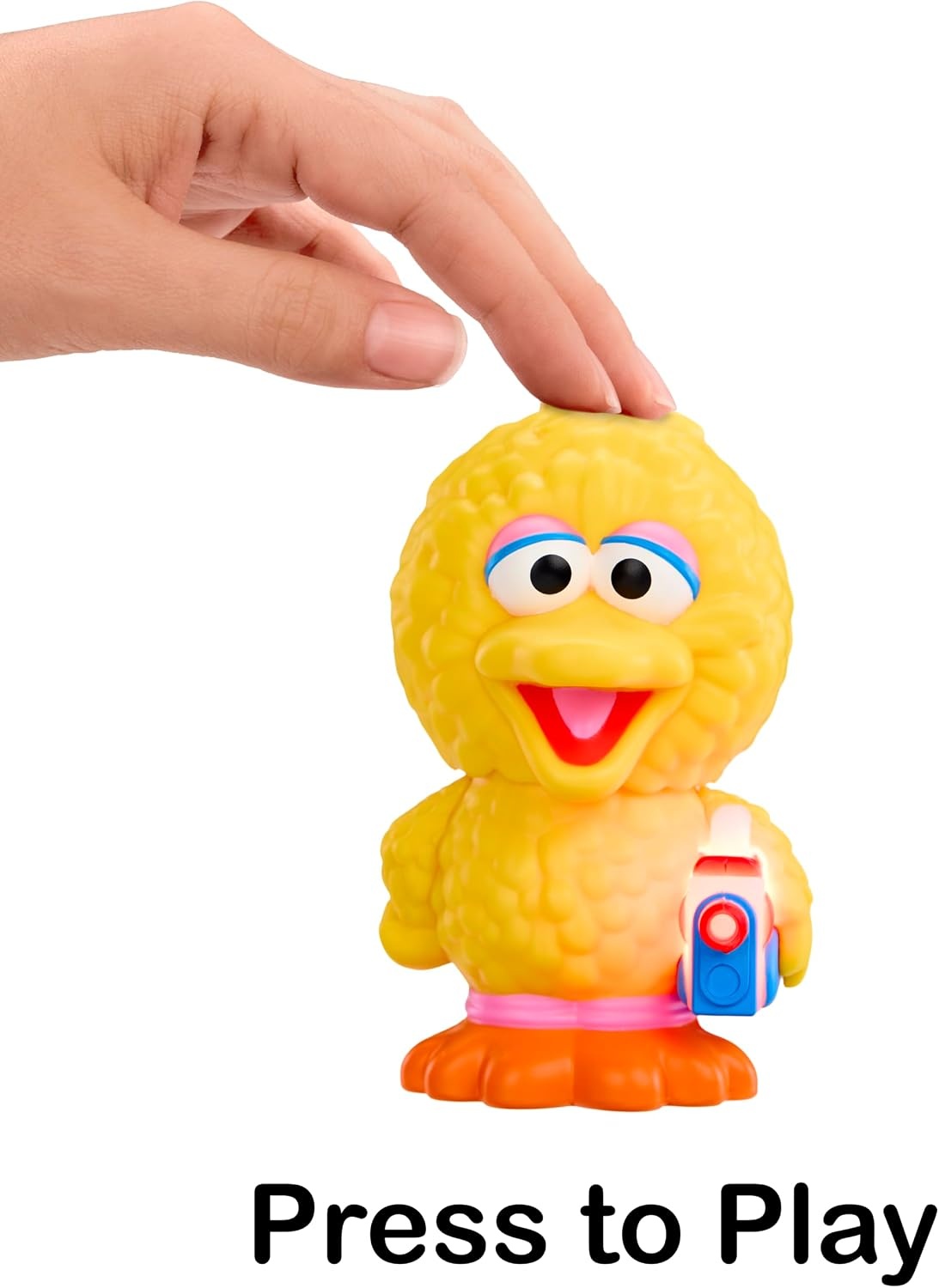 Little Tikes Story Dream Pals Sesame Street Big Bird, Interactive Story Telling 4 Figure with Bonus Story Cartridge, Talks, Lights Up, Key Chain, Ages 3+